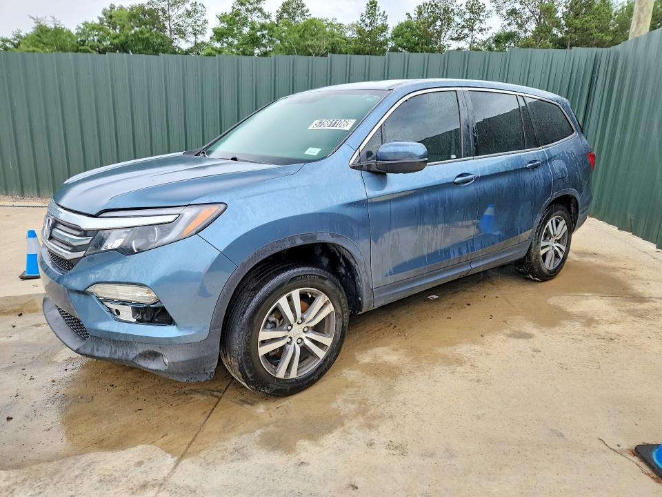 2018 Honda Pilot VIN 5FNYF5H39JB032641 COPART salvage auction — REAR END, Ga - Certificate Of Title, sold $1,550 on 2026-07-09 (photo 1)
