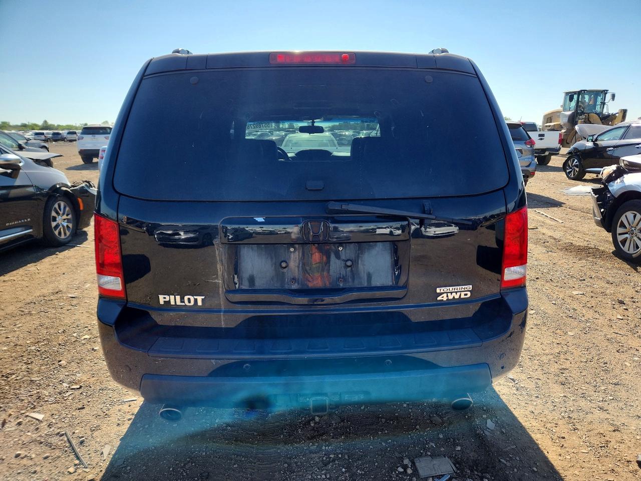 2011 Honda Pilot VIN 5FNYF4H90BB003237 COPART salvage auction — Front End, IL - SALVAGE CERTIFICATE, sold $1,600 on 2026-07-02 (photo 6)