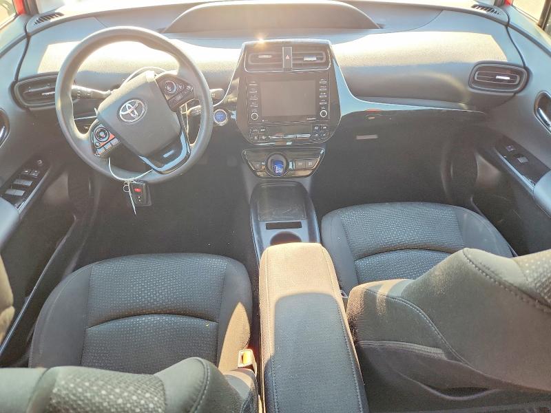 2022 Toyota Prius VIN JTDL9MFU1N3038363 COPART salvage auction — FRONT END, OR - SALVAGE TITLE CERTIFICATE, sold $5,100 on 2026-07-27 (photo 8)