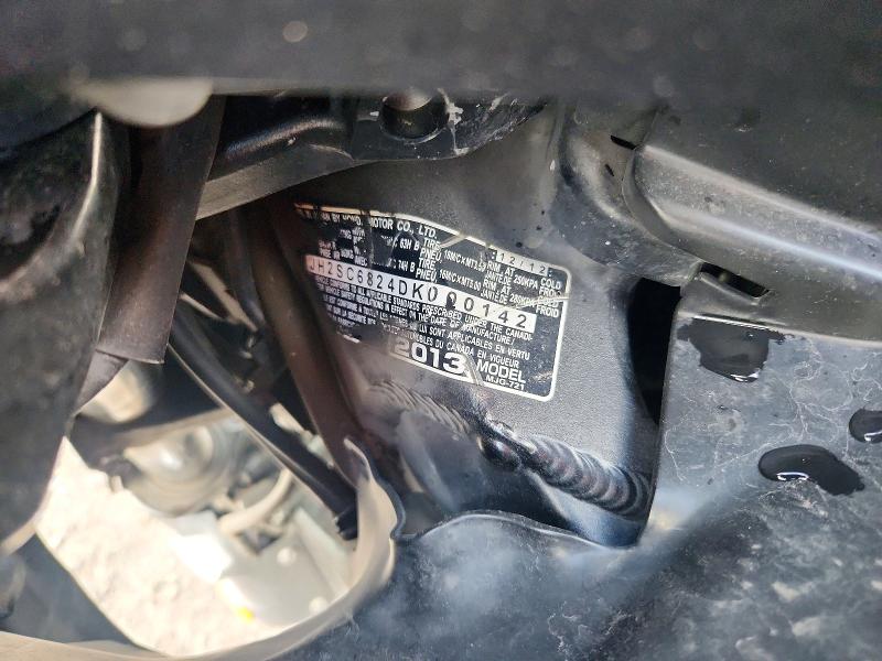 2013 Honda Gl1800 VIN JH2SC6824DK000142 COPART salvage auction — SIDE, QC - IRRECUPERABLE, sold $3,450 on 2026-07-28 (photo 9)