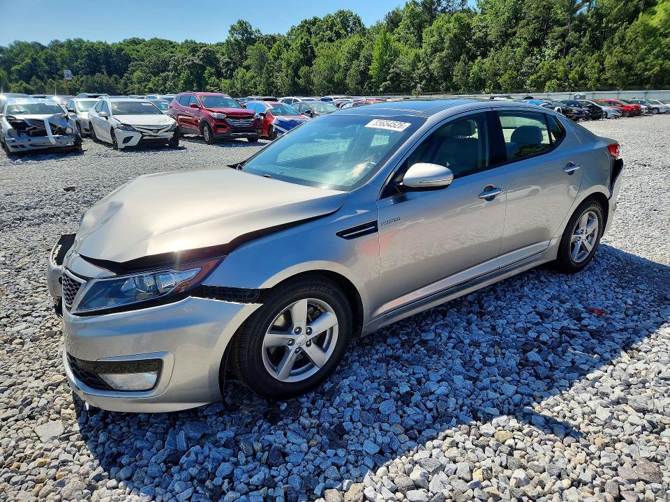 2013 Kia Optima VIN KNAGM4AD7D5055496 COPART salvage auction — FRONT END, Ga - Cert Of Title-Salvage, sold $600 on 2026-07-09 (photo 1)