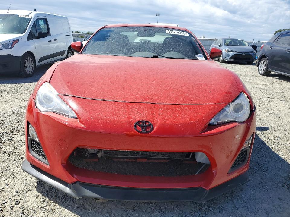 2015 Scion Fr-s VIN JF1ZNAA11F9713506 COPART salvage auction — FRONT END, Ca - Dis/Dlr/Exp Only Clean Title (P), sold $3,100 on 2026-07-23 (photo 5)