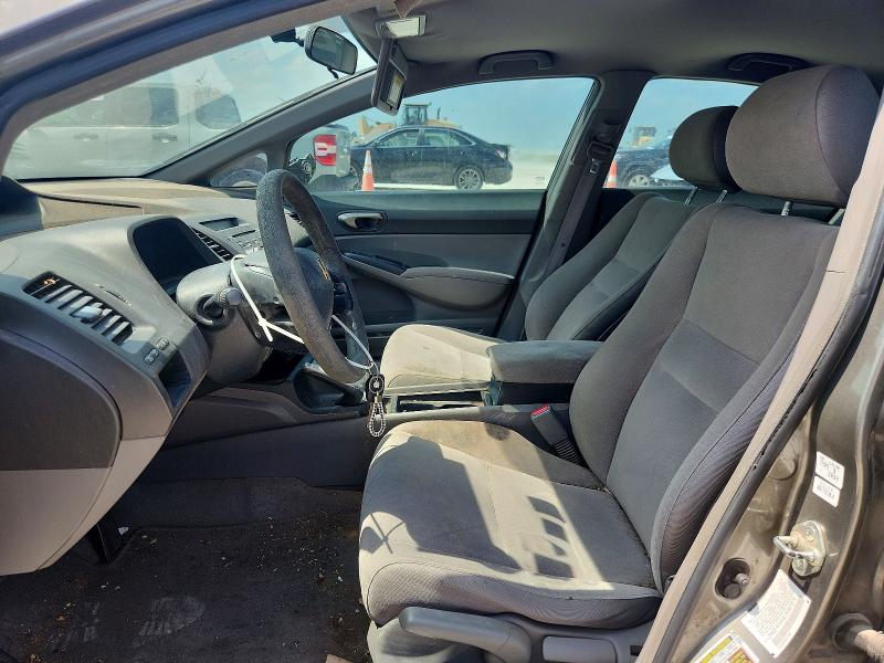 2007 Honda Civic VIN 2HGFA165X7H507074 COPART salvage auction — FRONT END, Tx - Salvage Vehicle Title, sold $375 on 2026-07-23 (photo 7)