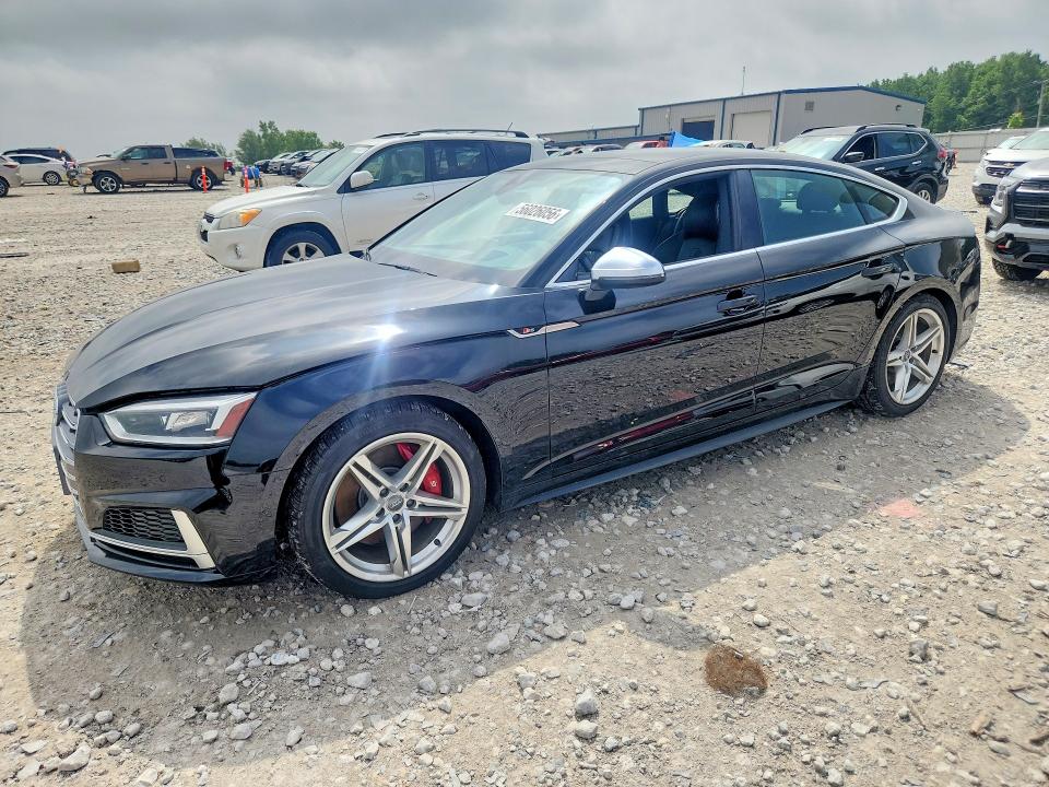 2018 Audi VIN WAUC4CF52JA083798 COPART salvage auction — FRONT END, Mi - Certificate Of Title, sold $9,100 on 2026-07-16 (photo 1)
