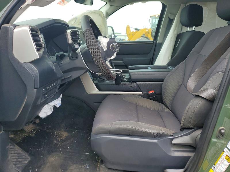 2022 Toyota Tundra VIN 5TFLA5DB8NX035838 COPART salvage auction — FRONT END, Tx - Salvage Vehicle Title, sold $17,300 on 2026-07-13 (photo 7)