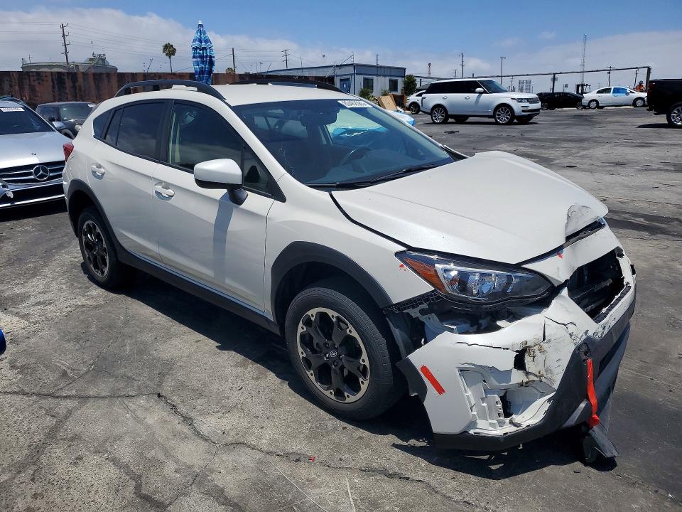 2021 Subaru Xv VIN JF2GTAPC0M8226608 COPART salvage auction — FRONT END, Ca - Salvage Certificate, sold $5,700 on 2026-07-31 (photo 4)