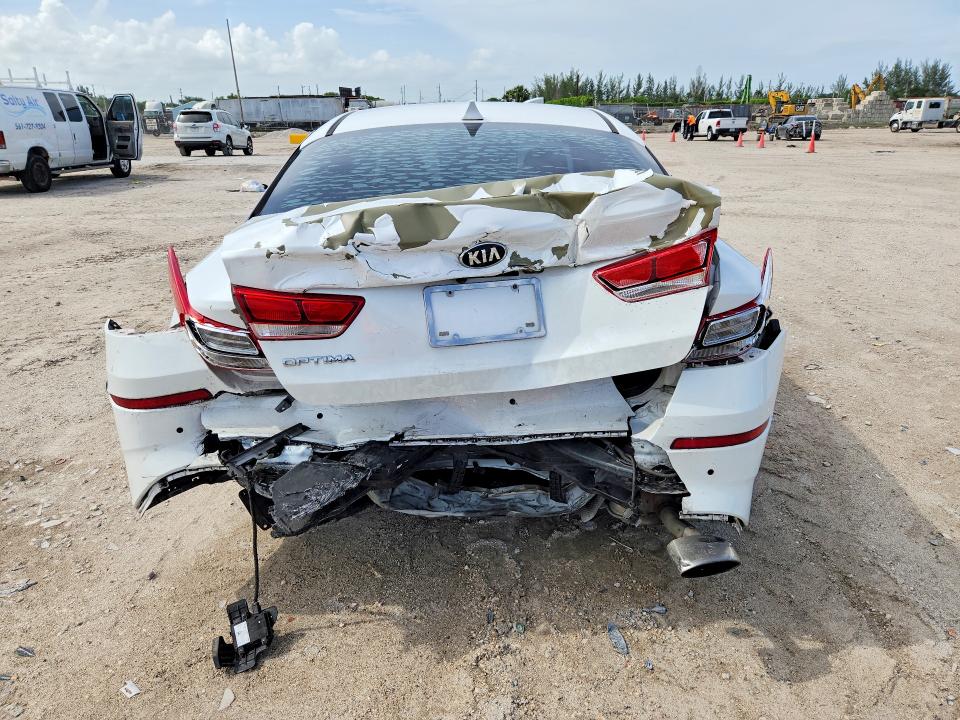 2019 Kia Optima VIN 5XXGT4L37KG365960 COPART salvage auction — REAR END, Fl - Cert Of Title Slvg Rebuildable, sold $1,250 on 2026-07-09 (photo 6)