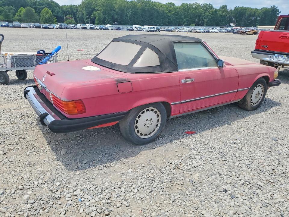 1987 Mercedes-benz 560 VIN WDBBA48D4HA069993 COPART salvage auction — MINOR DENT/SCRATCHES, Ar - Certificate Of Title, sold $1,800 on 2026-07-22 (photo 3)