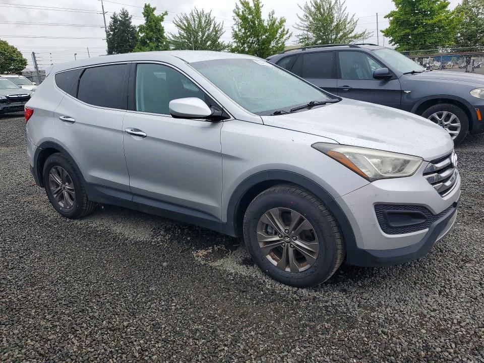 2013 Hyundai Santa fe VIN 5XYZTDLB2DG042785 COPART salvage auction — REAR END, Mt - Certificate Of Title, sold $1,500 on 2026-07-15 (photo 4)