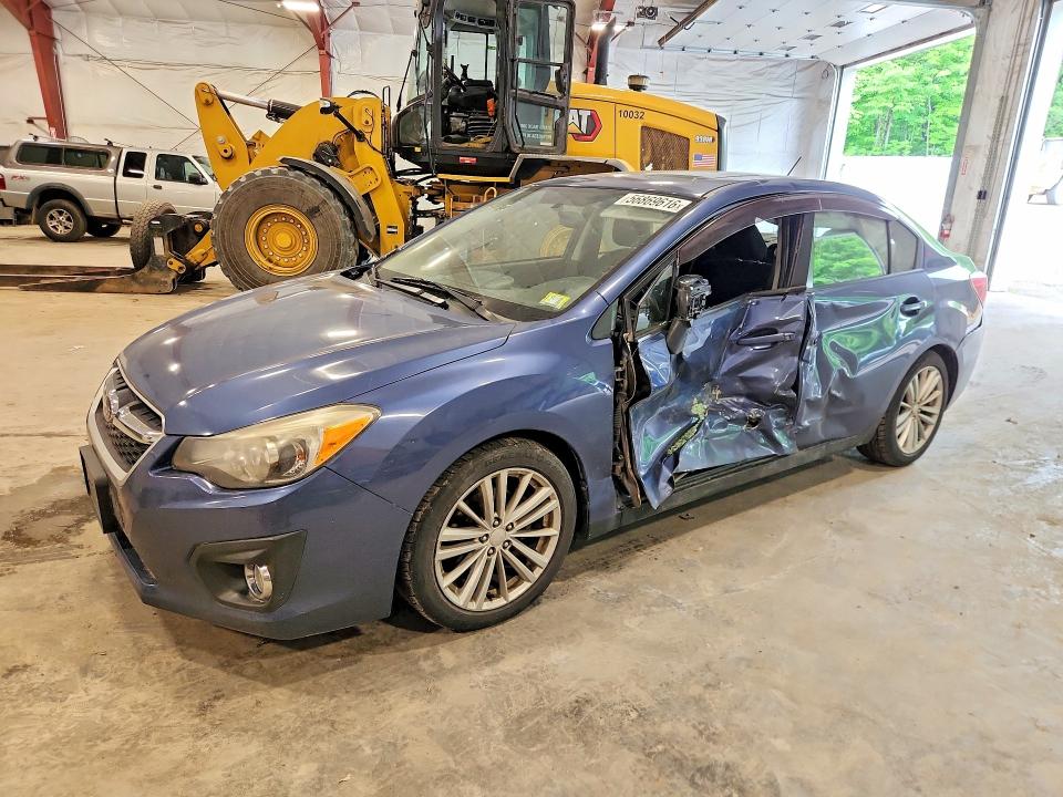 2013 Subaru Impreza VIN JF1GJAD61DH008136 COPART salvage auction — SIDE, Vt - Cert Of Title-Salvage Vehicle, sold $1,400 on 2026-07-20 (photo 1)