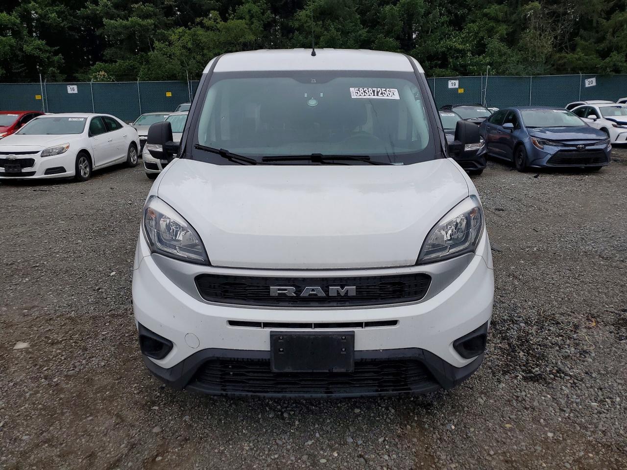 2022 Ram ProMaster City VIN ZFBHRFAB2N6Y15674 COPART salvage auction — Minor Dent/Scratches, WA - VEHICLE CERT OF OWNERSHIP-TITL, sold $14,700 on 2026-07-02 (photo 5)