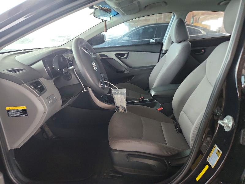 2016 Hyundai Elantra VIN 5NPDH4AE4GH743771 COPART salvage auction — FRONT END, Mt - Certificate Of Title, sold $1,500 on 2026-07-24 (photo 7)