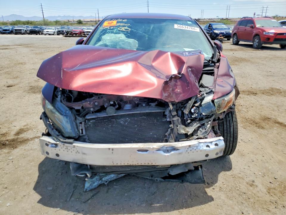 2012 Honda Civic VIN 19XFB2F56CE357326 COPART salvage auction — FRONT END, Az - Cert Of Title - Salvage, sold $499 on 2026-07-10 (photo 5)