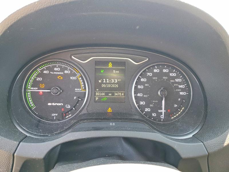 2016 Audi VIN WAUTPBFF0GA048812 COPART salvage auction — FRONT END, Ca - Salvage Certificate, sold $2,650 on 2026-07-22 (photo 9)