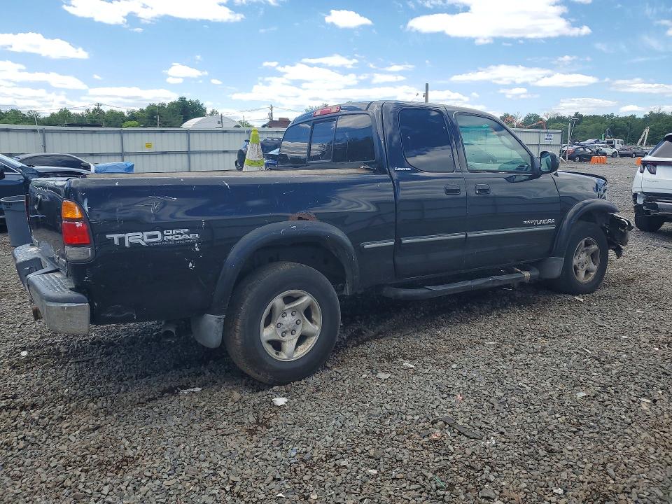 2000 Toyota Tundra VIN 5TBBT4818YS055754 COPART salvage auction — ALL OVER, NJ - CERT OF TITLE-SALVAGE, sold $350 on 2026-07-24 (photo 3)