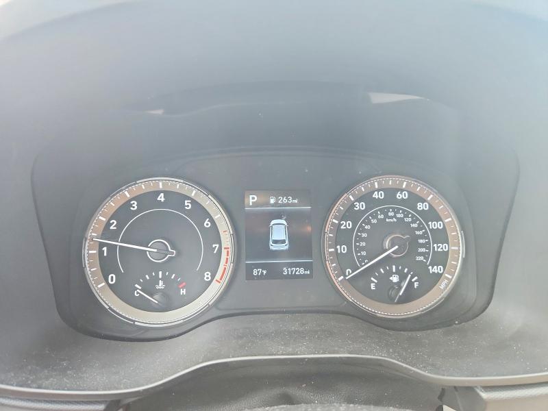 2022 Hyundai VIN KMHRC8A3XNU176636 COPART salvage auction — HAIL, Tx - Certificate Of Title, sold $325 on 2026-07-23 (photo 9)