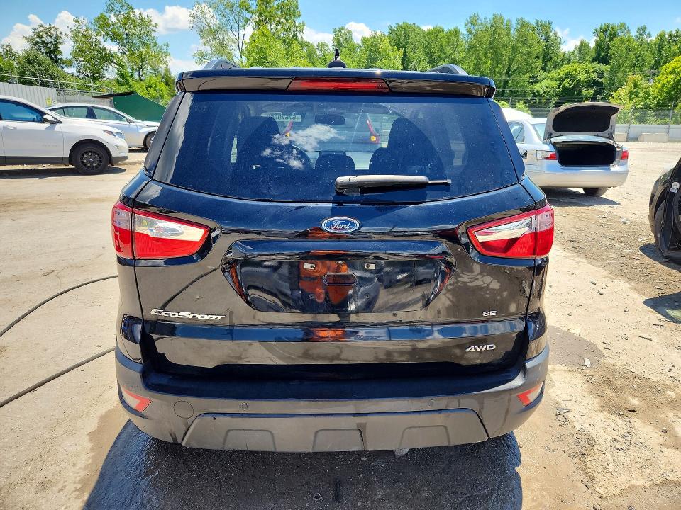 2020 Ford Ecosport VIN MAJ6S3GL8LC316020 COPART salvage auction — FRONT END, KY - CERT OF TITLE-SALVAGE, sold $1,400 on 2026-07-30 (photo 6)