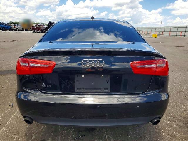 2013 Audi A6 VIN WAUCFAFC6DN119096 COPART salvage auction — SIDE, FL - CERT OF TITLE SLVG REBUILDABLE, sold $925 on 2026-07-27 (photo 6)