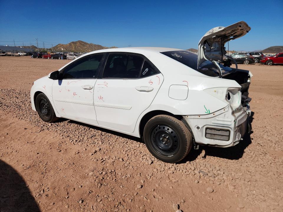 2017 Toyota Corolla VIN 2T1BURHE8HC961609 COPART salvage auction — REAR END, Az - Cert Of Title - Salvage, sold $3,300 on 2026-07-09 (photo 2)