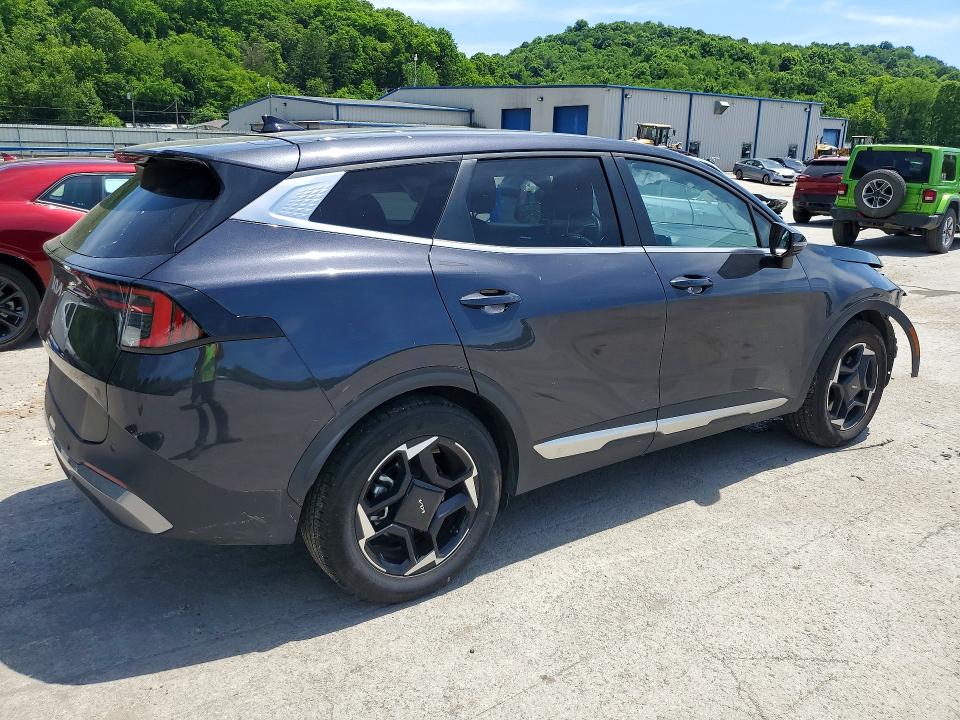 2026 Kia Sportage VIN 5XYK33DF9TG352394 COPART salvage auction — FRONT END, Pa - Certificate Of Salvage, sold $11,000 on 2026-07-09 (photo 3)