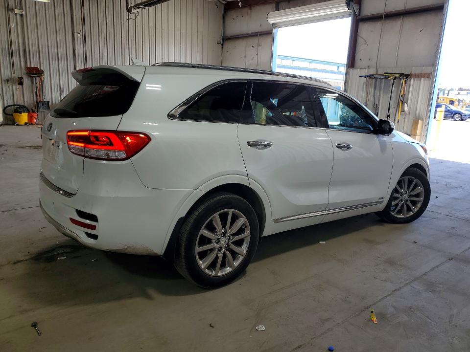 2017 Kia Sorento VIN 5XYPKDA54HG228728 COPART salvage auction — FRONT END, Ny - Mv-907A Salvage Certificate, sold $625 on 2026-07-20 (photo 3)