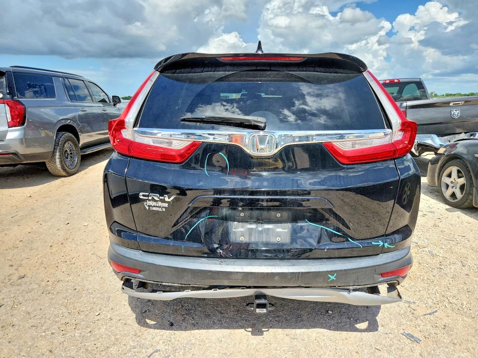 2018 Honda Cr-v VIN 7FARW1H8XJE020768 COPART salvage auction — REAR END, Tx - Salvage Vehicle Title, sold $7,300 on 2026-07-16 (photo 6)