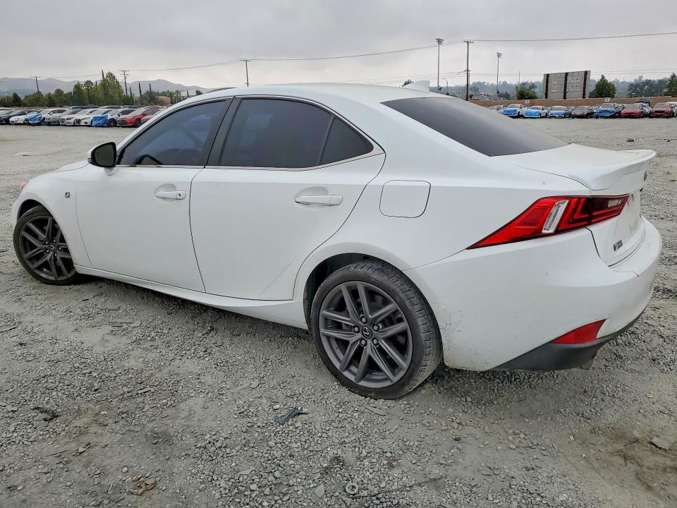 2015 Lexus Is VIN JTHBE1D25F5020332 COPART salvage auction — FRONT END, Ca - Salvage Certificate, sold $2,750 on 2026-07-29 (photo 2)