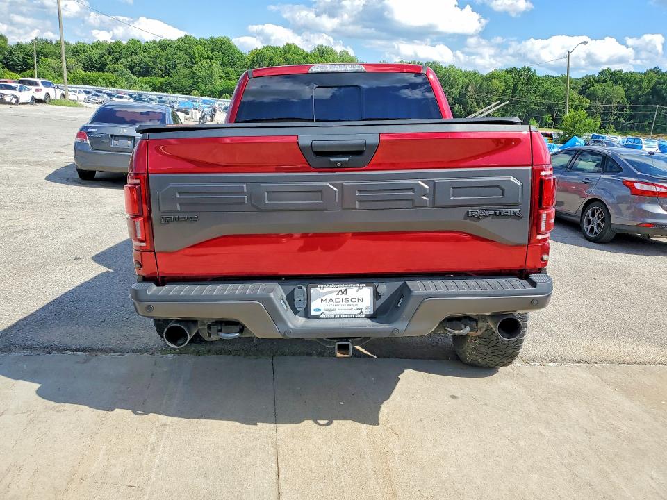 2018 Ford F-150 VIN 1FTFW1RGXJFB85431 COPART salvage auction — FRONT END, In - Certificate Of Title, sold $23,500 on 2026-07-21 (photo 6)