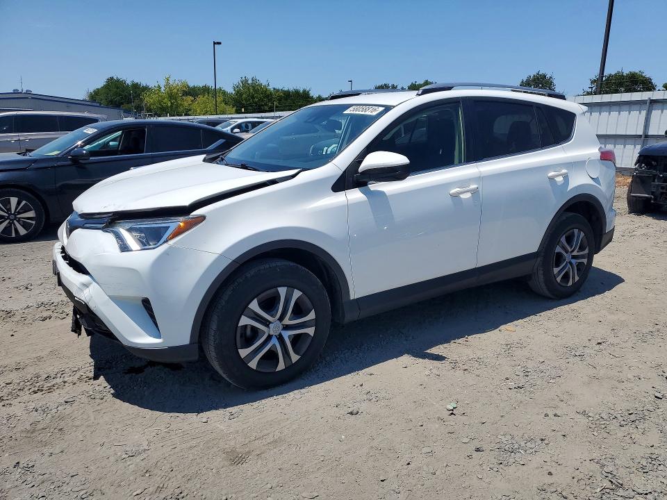 2017 Toyota Rav 4 VIN JTMBFREV6HJ116258 COPART salvage auction — FRONT END, Ca - Salvage Certificate, sold $4,250 on 2026-07-07 (photo 1)