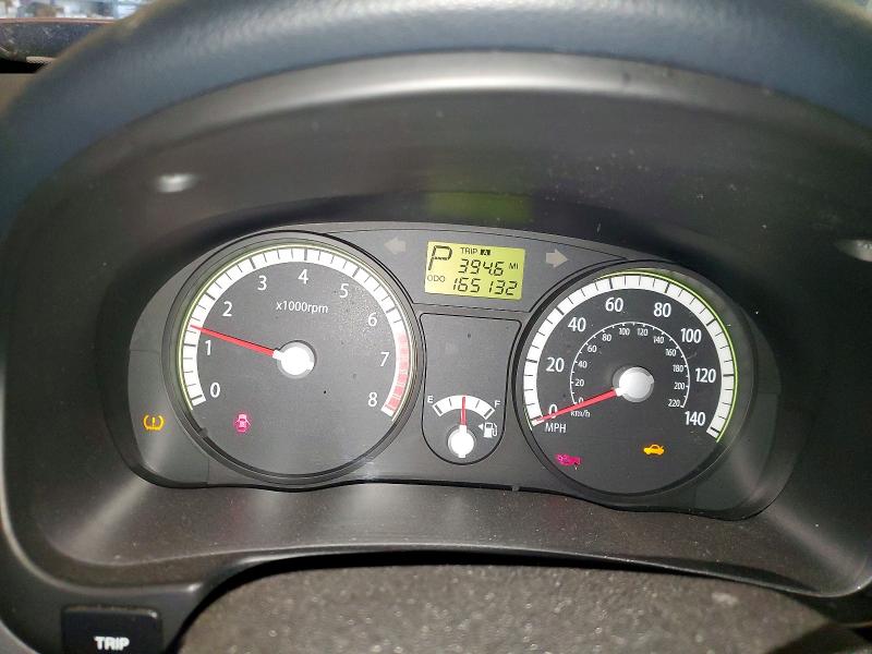 2009 Kia Rio VIN KNADE223496459481 COPART salvage auction — FRONT END, MI - CERTIFICATE OF TITLE, sold $200 on 2026-07-31 (photo 9)