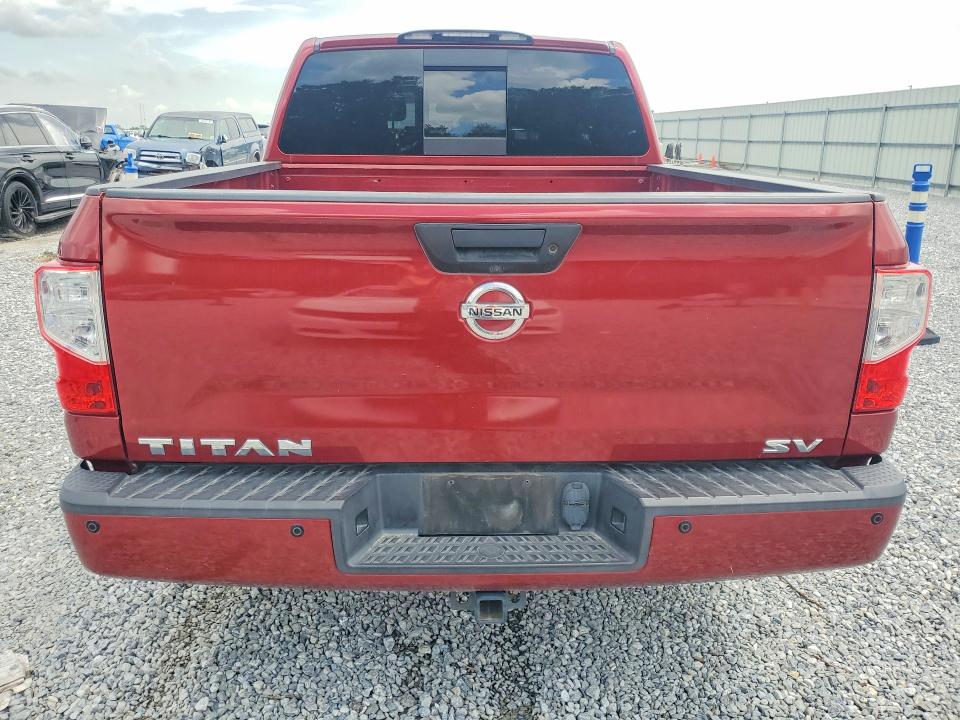 2018 Nissan TITAN VIN 1N6AA1E69JN500356 COPART salvage auction — INTERIOR BURN, Tx - Salvage Vehicle Title, sold $3,150 on 2026-07-27 (photo 6)