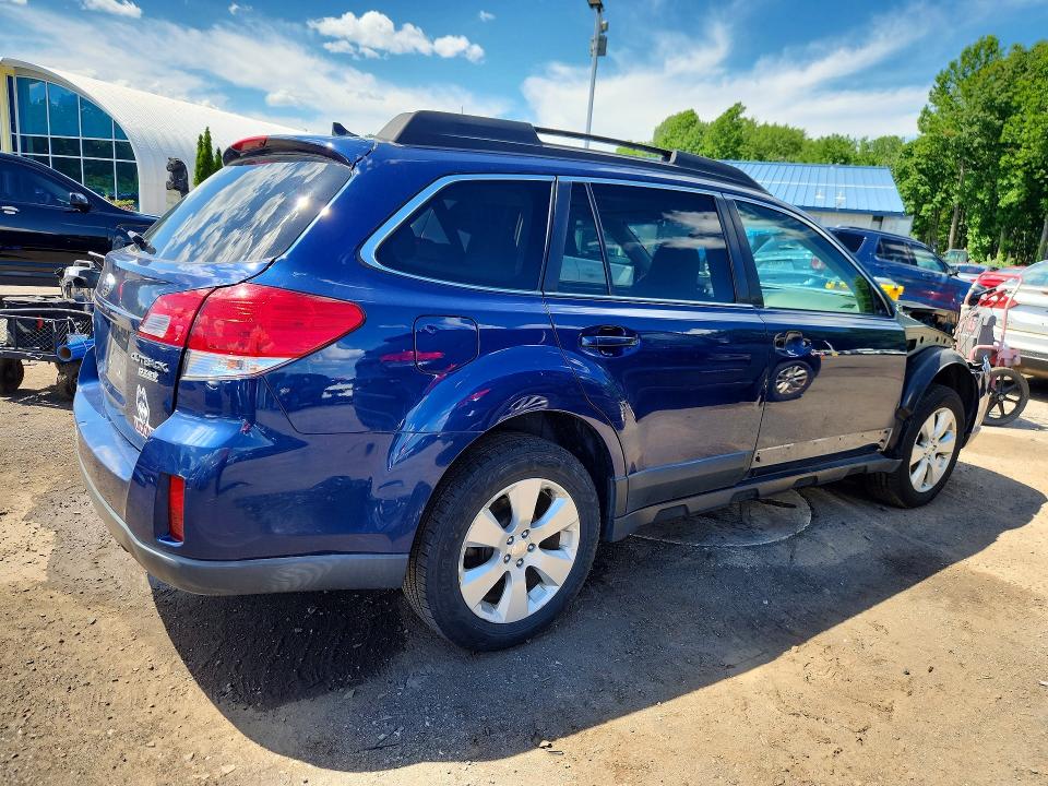 2011 Subaru Outback VIN 4S4BRBKC6B3323077 COPART salvage auction — FRONT END, Ct - Cert Of Title-Salvage, sold $850 on 2026-07-02 (photo 3)