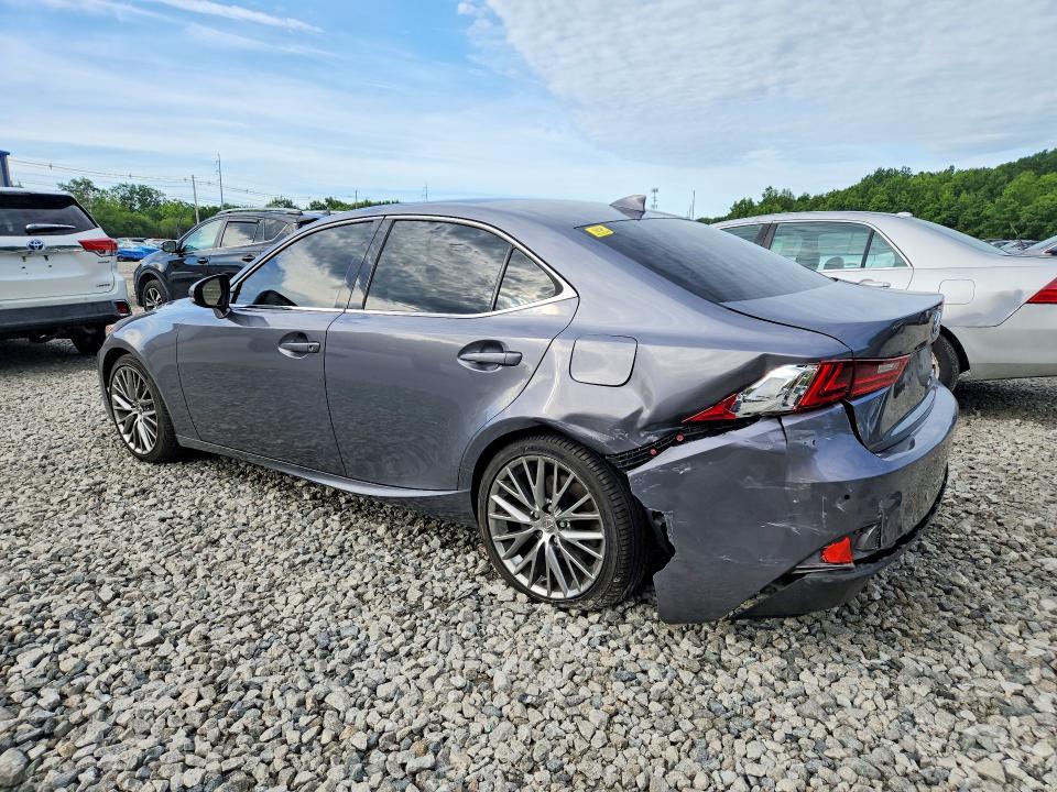 2016 Lexus Is VIN JTHCM1D21G5010986 COPART salvage auction — REAR END, Ma - Cert Of Title-Reconstrctd Coll, sold $2,400 on 2026-07-22 (photo 2)