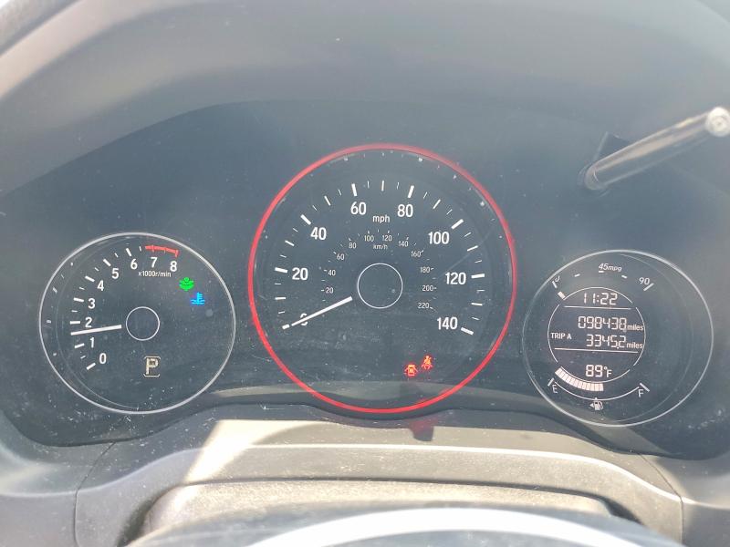 2017 Honda Hr-v VIN 3CZRU6H31HM707480 COPART salvage auction — SIDE, Or - Salvage Title Certificate, sold $4,500 on 2026-08-04 (photo 9)