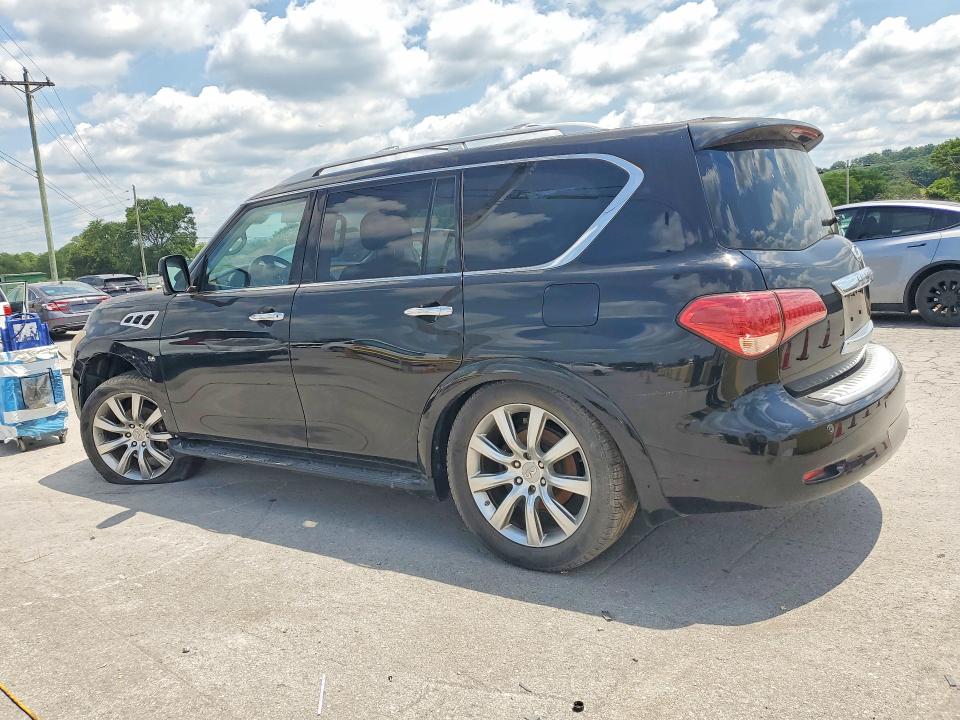 2014 Infiniti Qx80 VIN JN8AZ2NE4E9066052 COPART salvage auction — MINOR DENT/SCRATCHES, Oh - Certificate Of Title, sold $1,100 on 2026-07-20 (photo 2)
