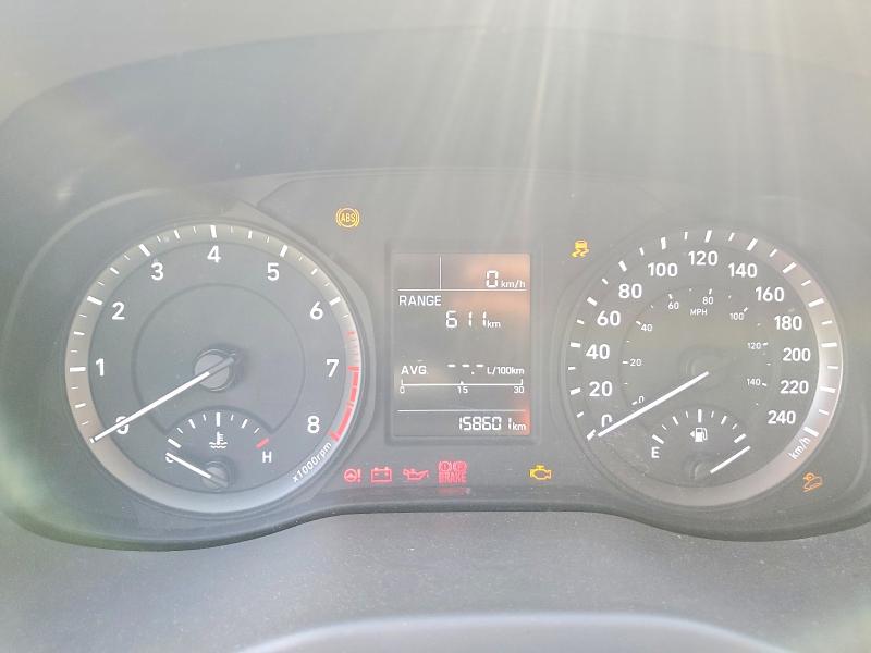 2019 Hyundai VIN KM8K12AA3KU206462 COPART salvage auction — FRONT END, ON - PERMIT SALVAGE, sold $1,150 on 2026-07-28 (photo 9)