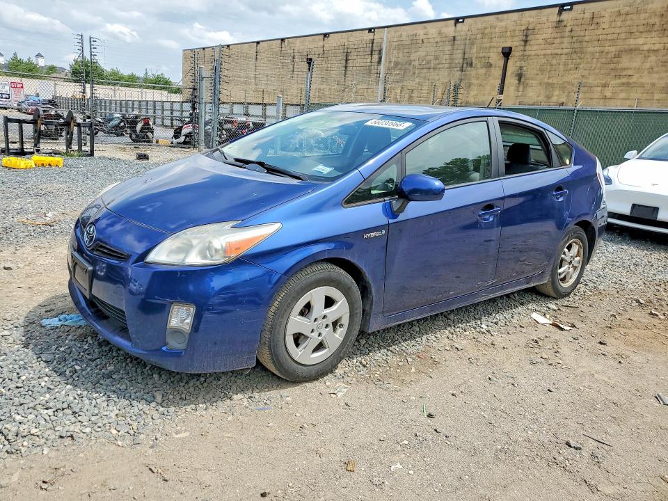 2010 Toyota Prius VIN JTDKN3DU2A5026581 COPART salvage auction — FRONT END, Md - Cert Of Salvage > 75% Damage, sold $525 on 2026-07-02 (photo 1)