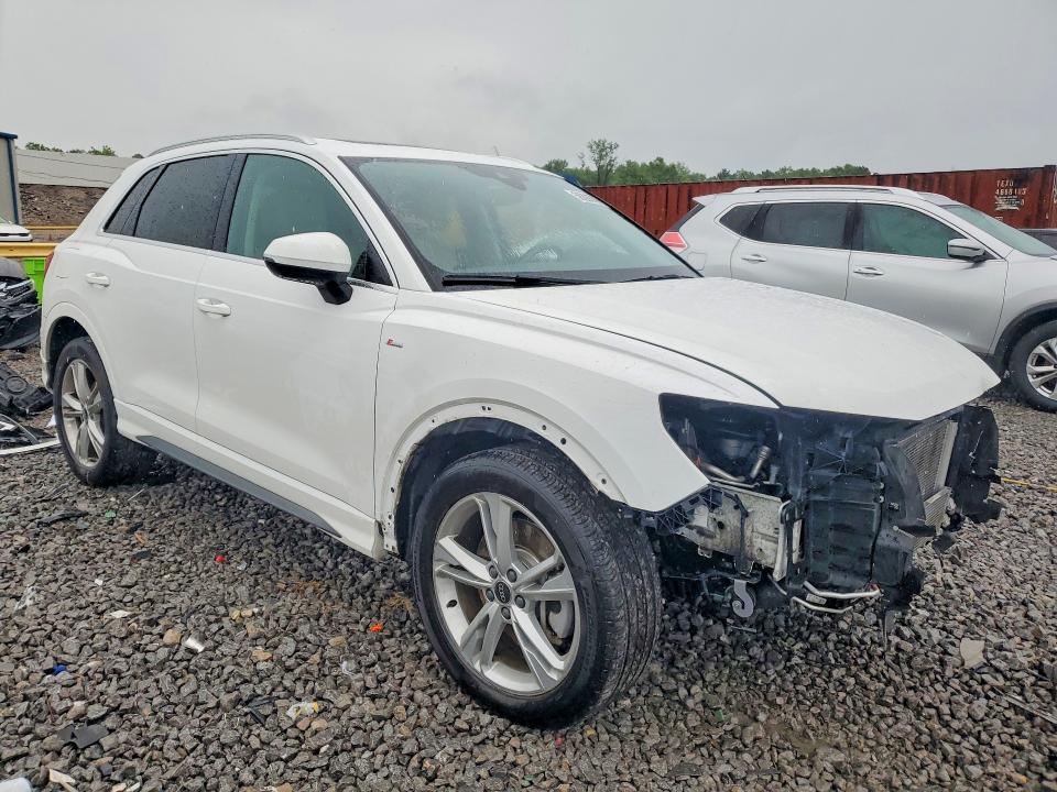 2022 Audi Q3 VIN WA1EECF30N1138594 COPART salvage auction — FRONT END, Al - Cert Of Title-Salvage Title, sold $11,600 on 2026-07-14 (photo 4)