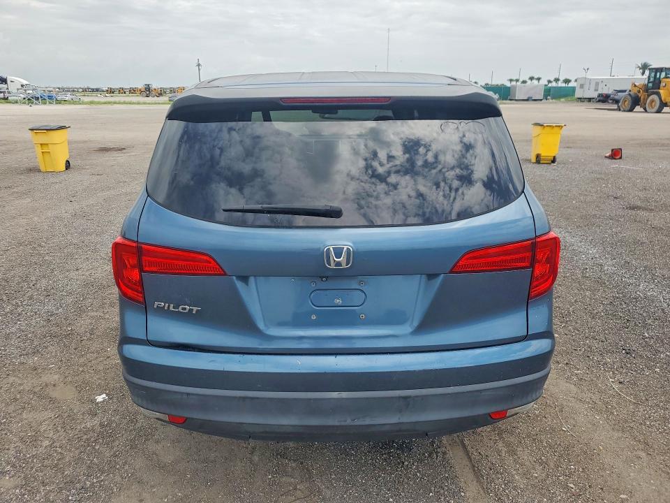2018 Honda Pilot VIN 5FNYF5H18JB010029 COPART salvage auction — FRONT END, Fl - Certificate Of Title, sold $425 on 2026-07-02 (photo 6)
