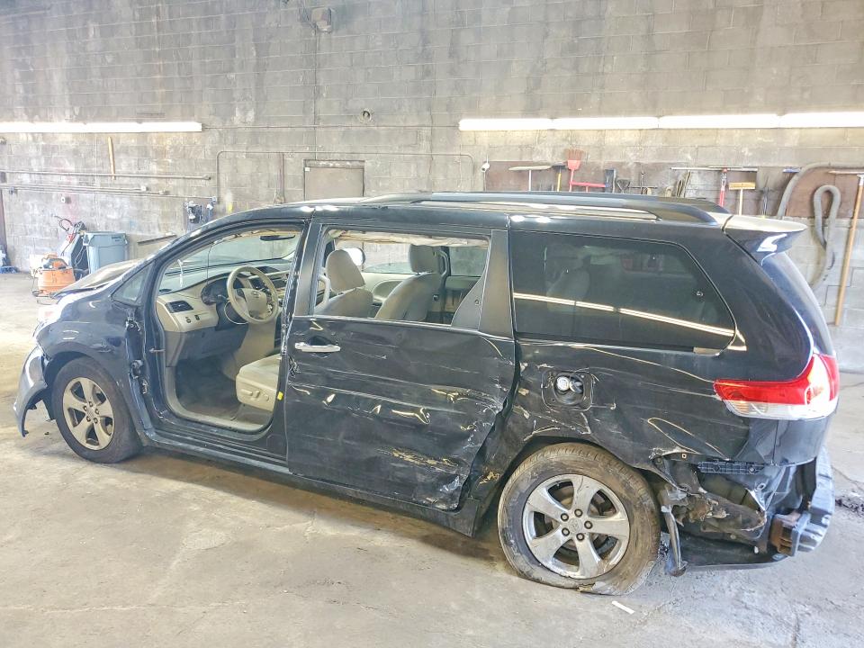 2014 Toyota Sienna VIN 5TDKK3DC5ES405669 COPART salvage auction — FRONT END, Ny - Mv-907A Salvage Certificate, sold $1,550 on 2026-07-13 (photo 2)