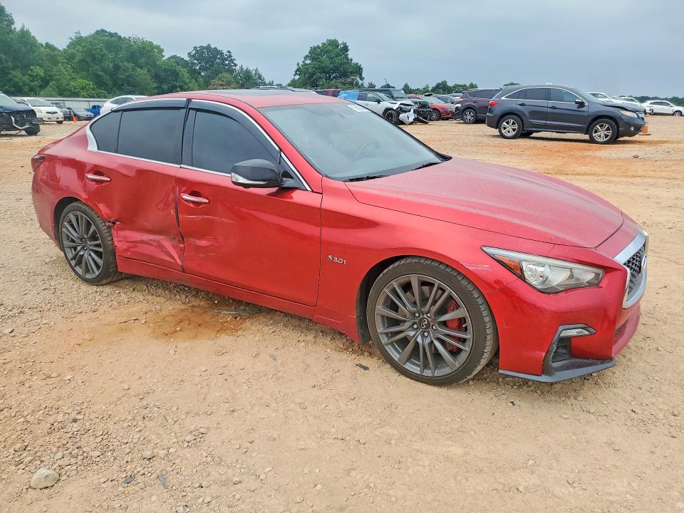 2020 Infiniti Q50 VIN JN1FV7AP2LM630070 COPART salvage auction — SIDE, Nc - Salvage Certificate Of Title, sold $175 on 2026-07-27 (photo 4)