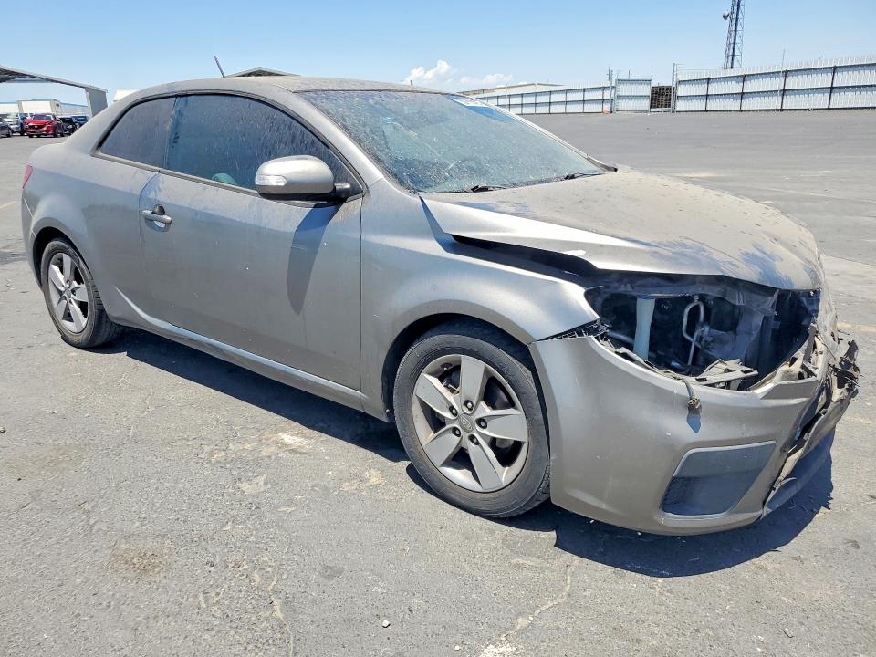 2010 Kia Forte VIN KNAFU6A24A5187679 COPART salvage auction — FRONT END, Ca - Salvage Certificate, sold $275 on 2026-07-13 (photo 4)