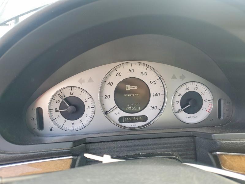2008 Mercedes-benz E-class VIN WDBUF56X78B326653 COPART salvage auction — MECHANICAL, Ca - Dis/Dlr/Exp Only Clean Title, sold $550 on 2026-07-24 (photo 9)