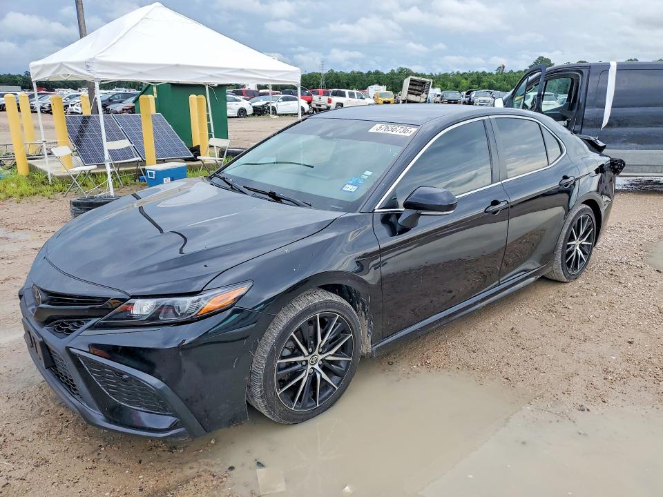 2022 Toyota VIN 4T1G11AK5NU710816 COPART salvage auction — REAR END, Tx - Salvage Vehicle Title, sold $8,700 on 2026-07-02 (photo 1)