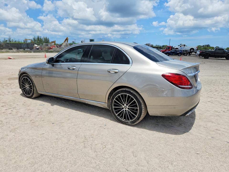 2020 Mercedes-benz C-klasse VIN WDDWF8DB2LR526770 COPART salvage auction — FRONT END, Salvage Title, sold $3,650 on 2026-07-30 (photo 2)