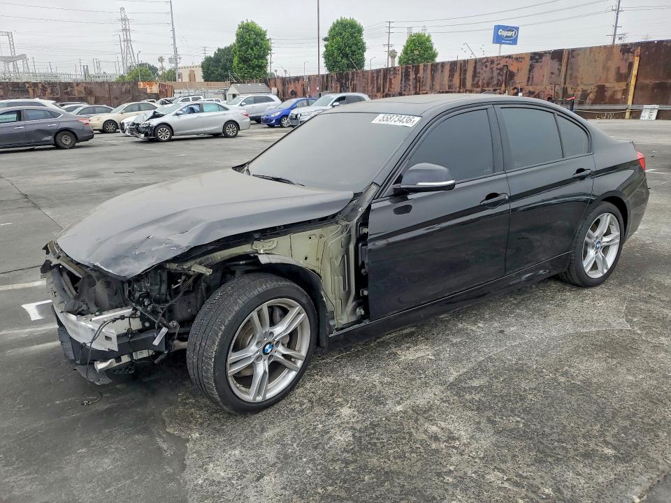2017 BMW 3er VIN WBA8B9G52HNU51705 COPART salvage auction — FRONT END, Ca - Salvage Certificate, sold $6,600 on 2026-08-05 (photo 1)