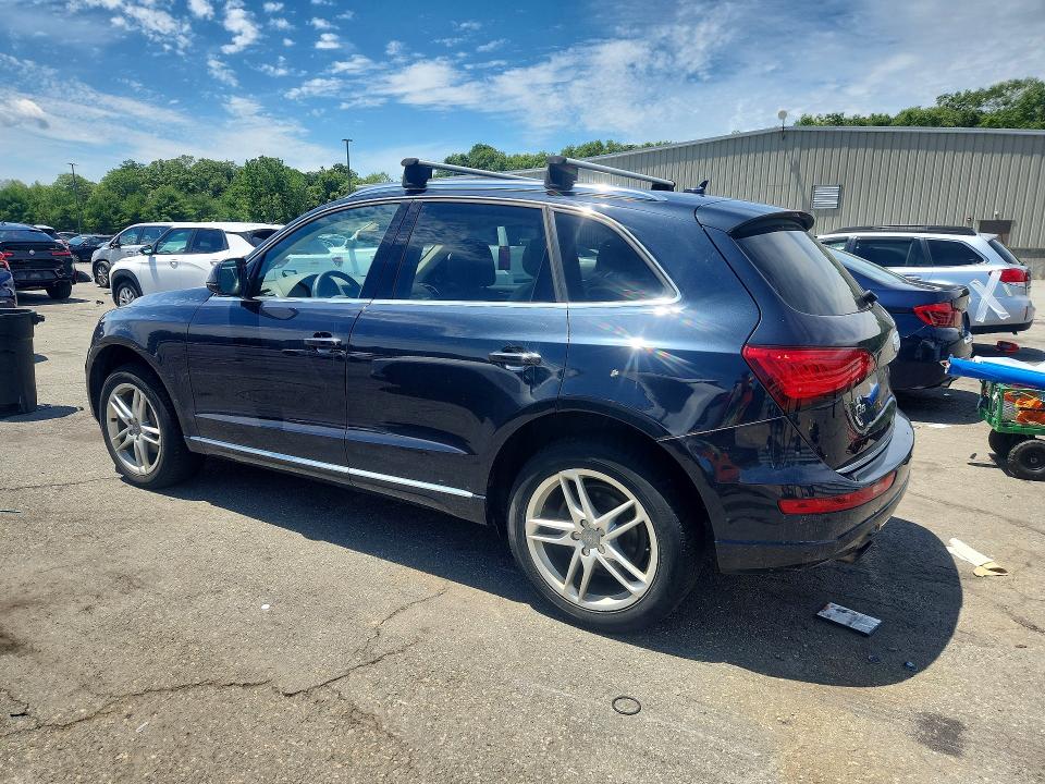 2016 Audi Q5 VIN WA1L2AFP5GA104421 COPART salvage auction — FRONT END, Ri - Salvage Certificate Of Title, sold $2,350 on 2026-07-28 (photo 2)