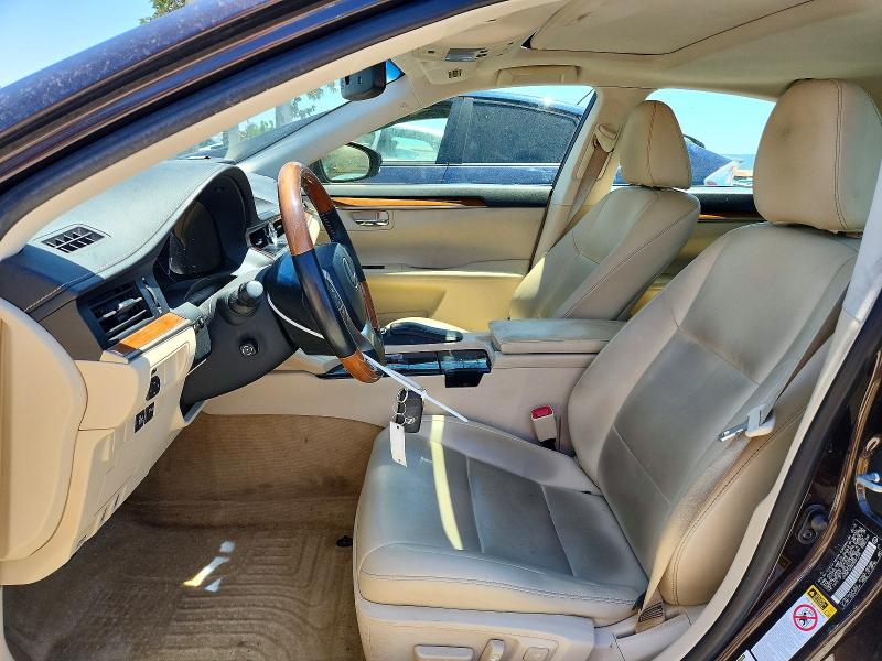 2013 Lexus ES VIN JTHBW1GG0D2021228 COPART salvage auction — FRONT END, Ca - Salvage Certificate, sold $2,750 on 2026-07-16 (photo 7)