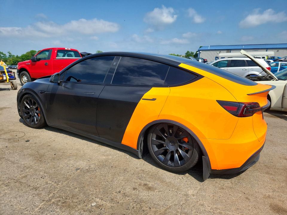 2024 Tesla Model y VIN 7SAYGAEE6RF029884 COPART salvage auction — FRONT END, Pa - Certificate Of Salvage, sold $12,100 on 2026-07-14 (photo 2)