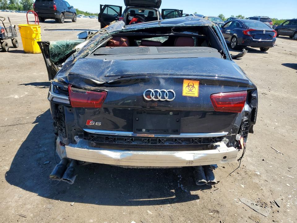 2018 Audi VIN WAUHFAFC5JN003244 COPART salvage auction — ROLLOVER, Va - Cert Of Title - Salvage, sold $200 on 2026-07-15 (photo 6)